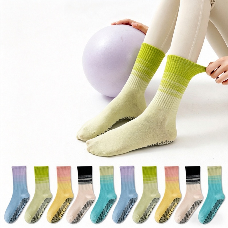 Pilates & Yoga Vertebrasana - Dreamlikelin 1 par de calcetines de