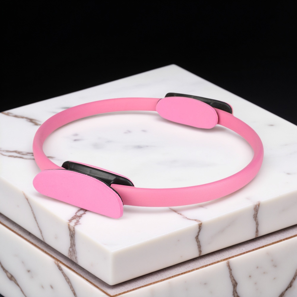 Pilates Yoga Resistance Ring - Anillo de Pilates con Asas Antideslizantes,