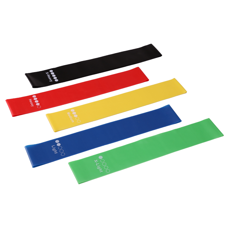 Pilates Yoga Resistance Ring - 5 uds banda elástica para Fitness