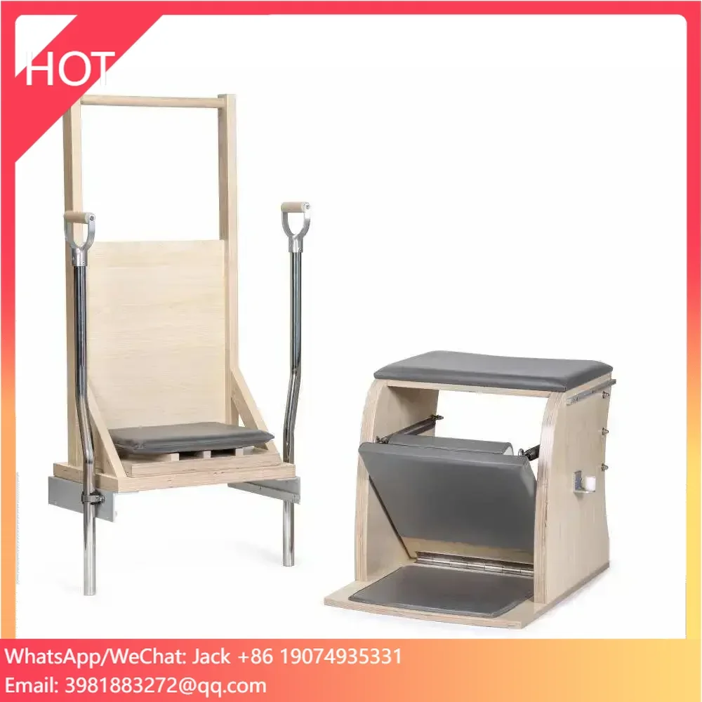 Pilates Chair Wunda - Equipo de ejercicio de yoga portátil