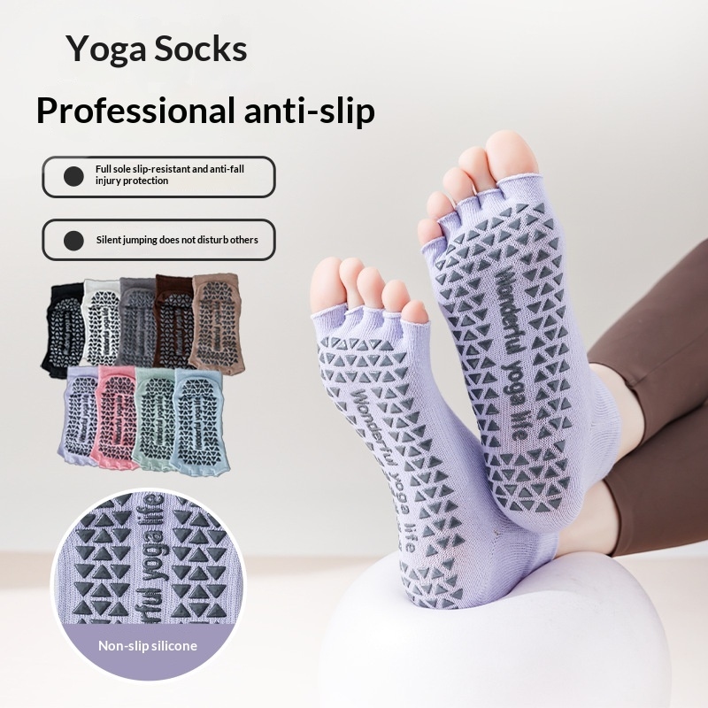 Pilates Yoga Y Barre - Calcetines Antideslizantes de Yoga y Pilates