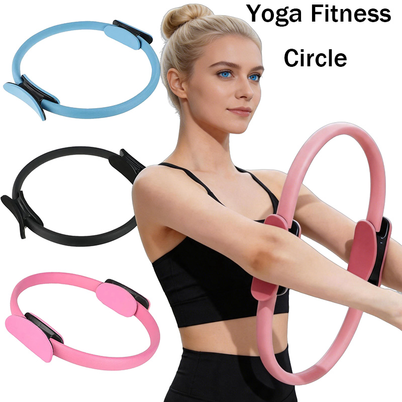 Pilates Yoga Resistance Ring - Anillo de Pilates Elástico, Círculo de