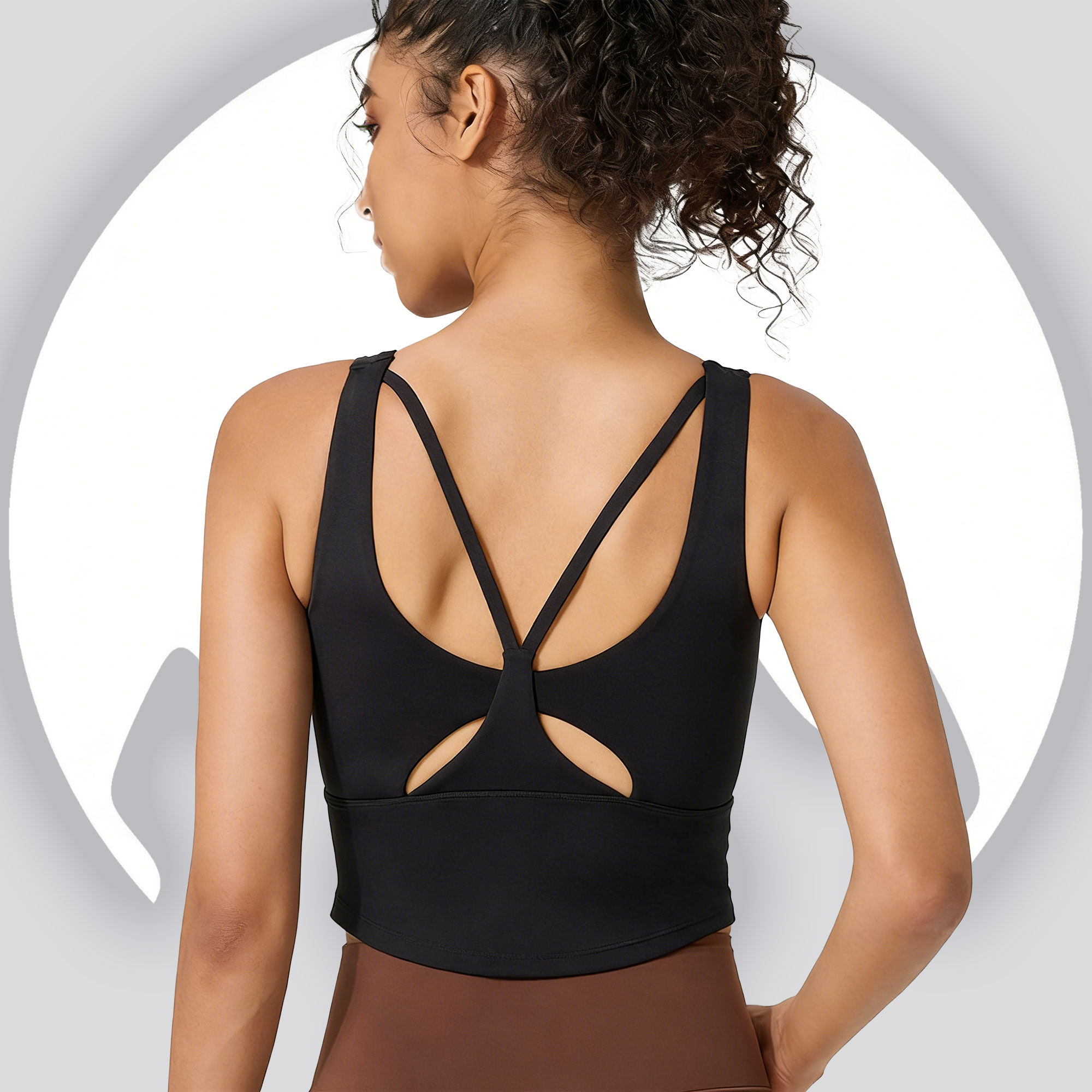 Pilates Yoga Workout - Sujetador deportivo de yoga para mujer