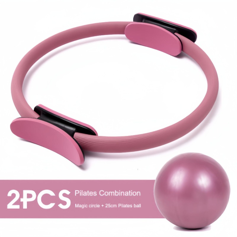 Pilates Yoga Resistance Ring - Set de Anillo de Yoga y