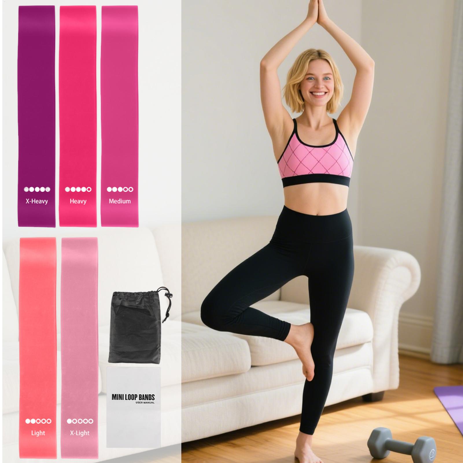 Difference Pilates And Yoga - Bandas elásticas para ejercicio deportivo y