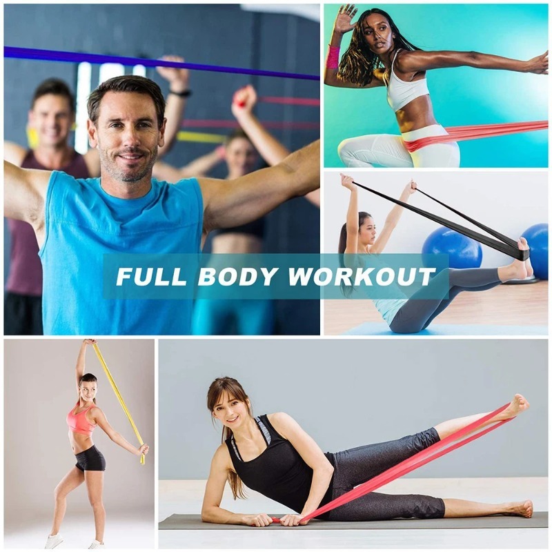 Bandas de Resistencia de Látex - Pilates Yoga Board reseña y precio