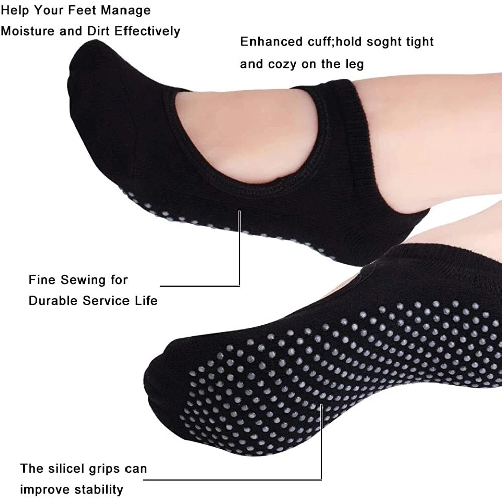 Calcetines de Yoga de alta cal - Pilates & Yoga Vertebrasana reseña y precio