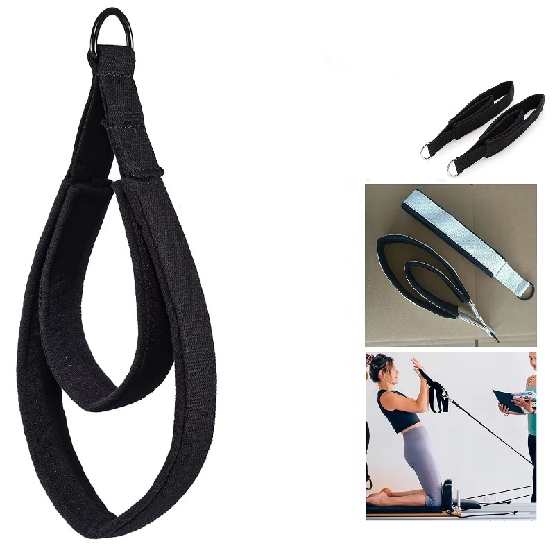 Correa elástica de doble anill - Pilates Yoga Resistance Ring reseña y precio