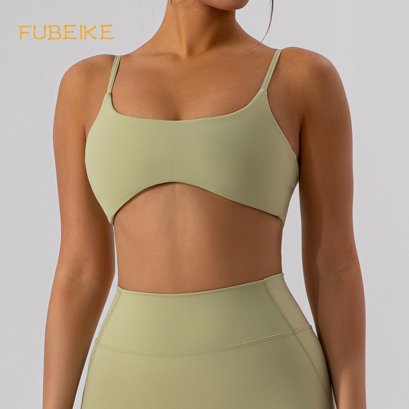 FUBEIKE-Sujetador de Yoga con  - Pilates Yoga Workout reseña y precio