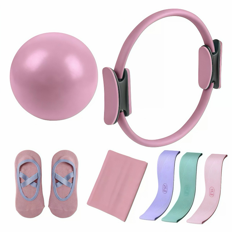 Conjunto de Pilates que forma  - Pilates Yoga Resistance Ring reseña y precio