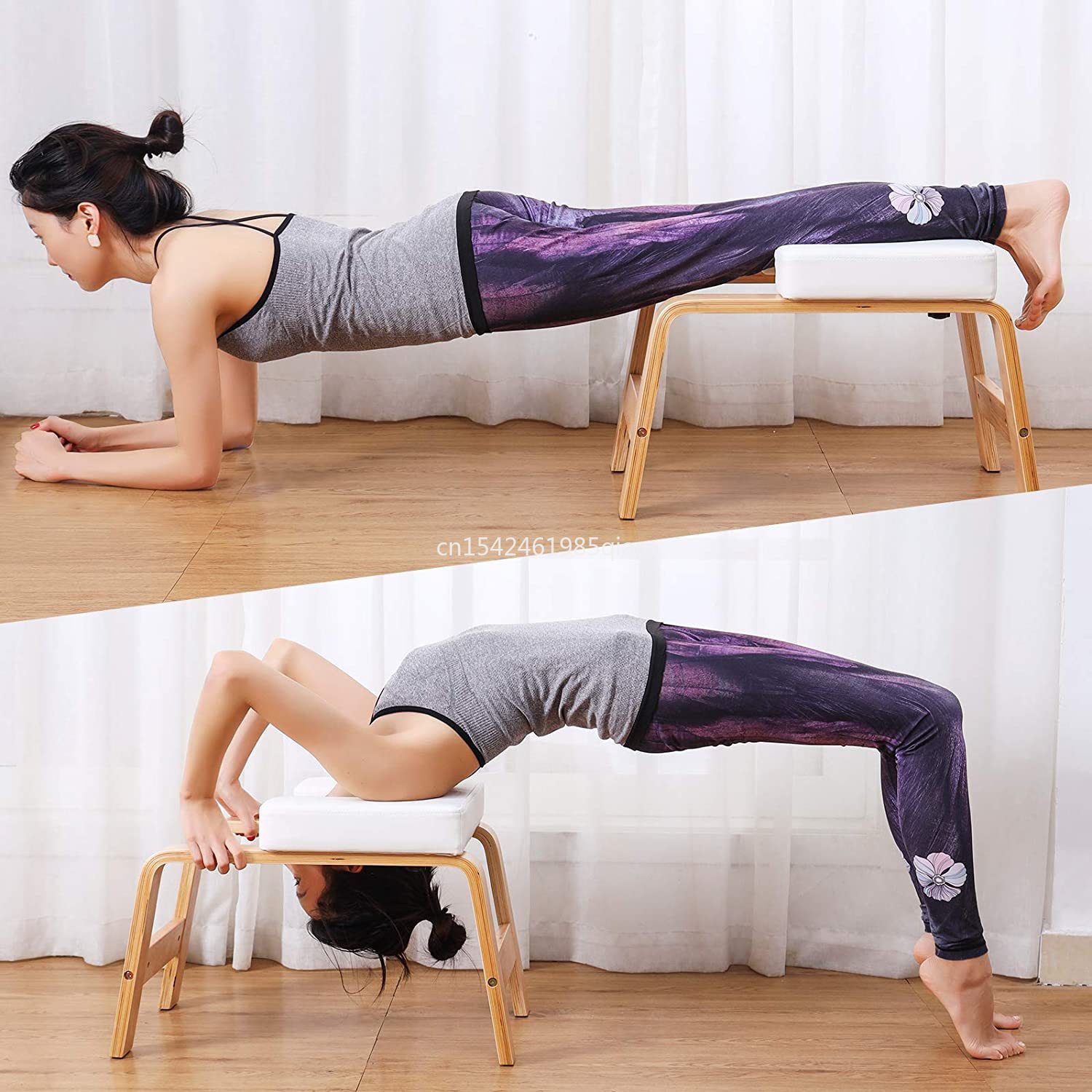 Silla invertida con soporte pa - Pilates Chair Wunda reseña y precio