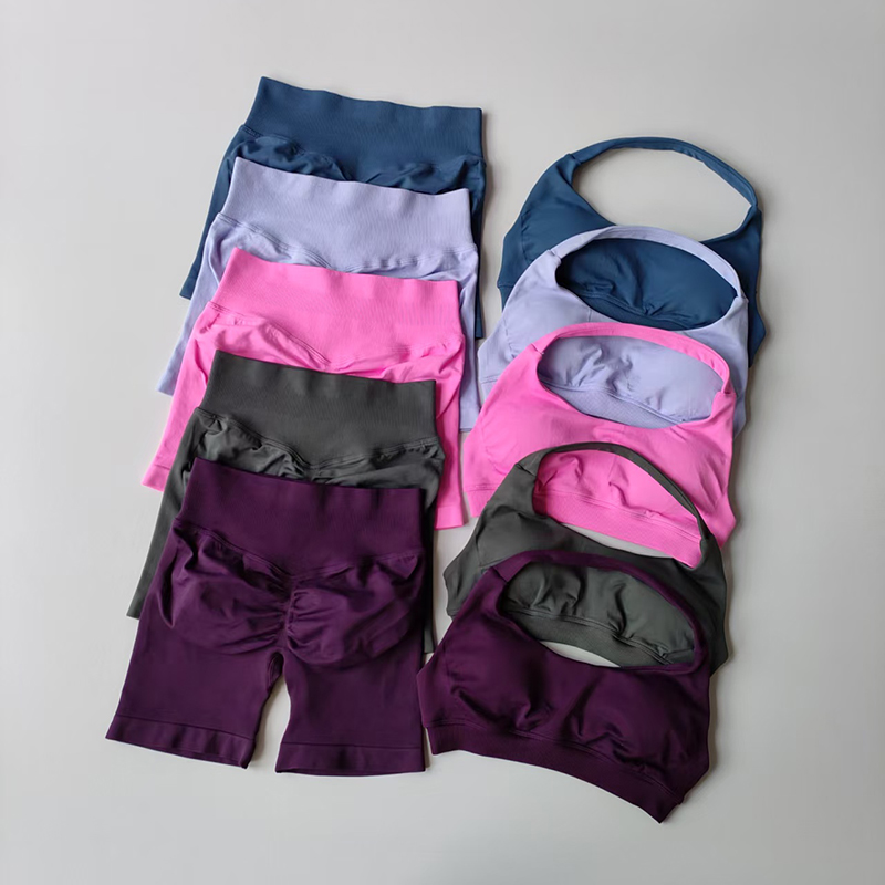 Sexy cuello Halter parte de at - Pilates Yoga Kit reseña y precio
