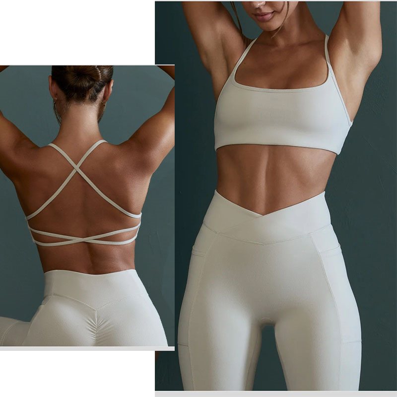 Aiithuug-Sujetador de Yoga con - Pilates Yoga Workout reseña y precio