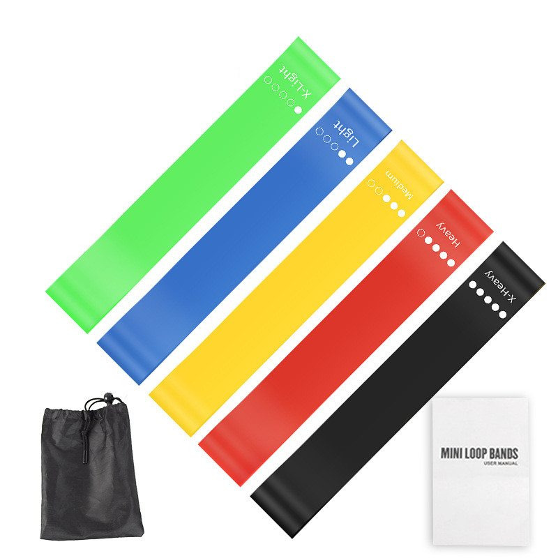 Juego de 5 Bandas de Resistenc - Pilates Yoga Board reseña y precio