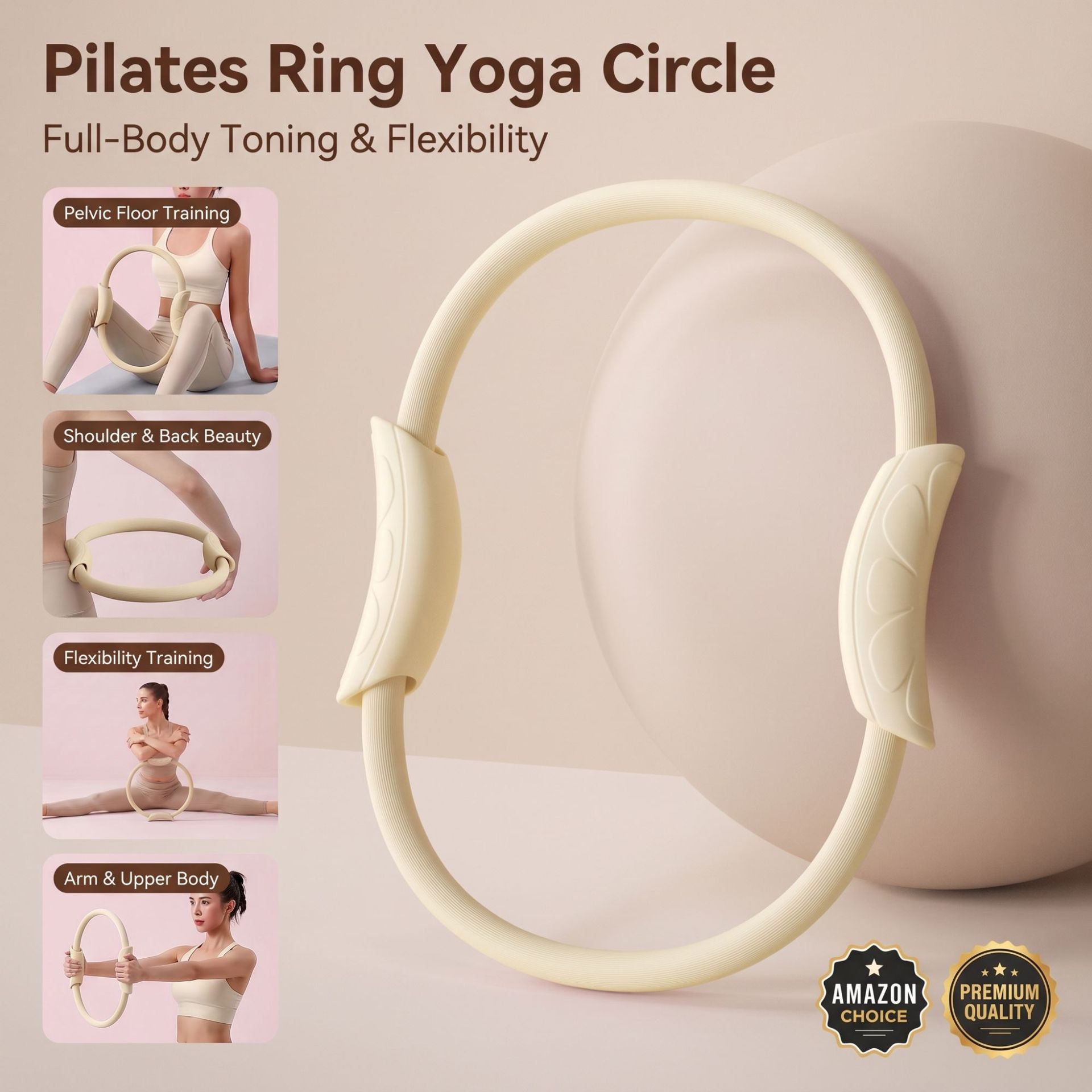 Anillo de Pilates, Anillo de Y - Pilates Yoga Resistance Ring reseña y precio