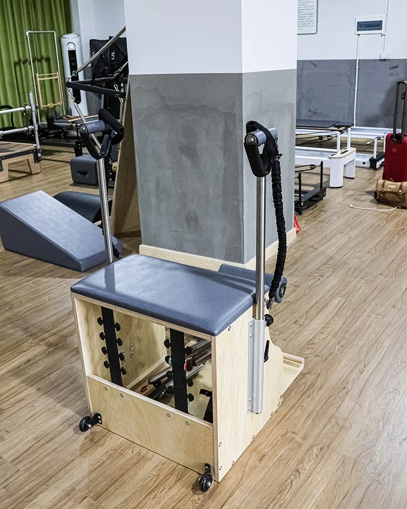 Silla combinada de yoga y pila - Pilates Chair Wunda reseña y precio
