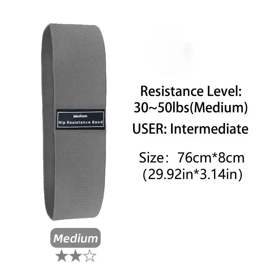 Bandas de resistencia de tela  - Pilates Yoga Board reseña y precio