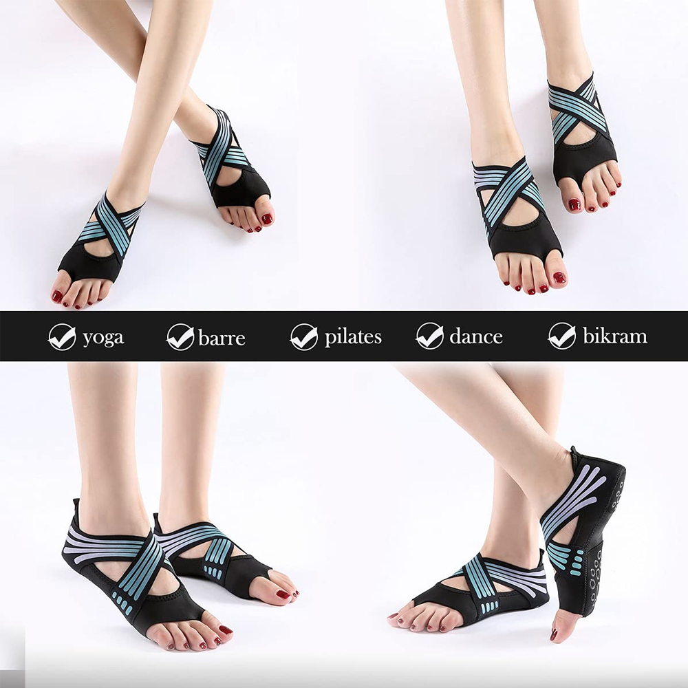1 par de calcetines de yoga co - Pilates Yoga Y Barre reseña y precio