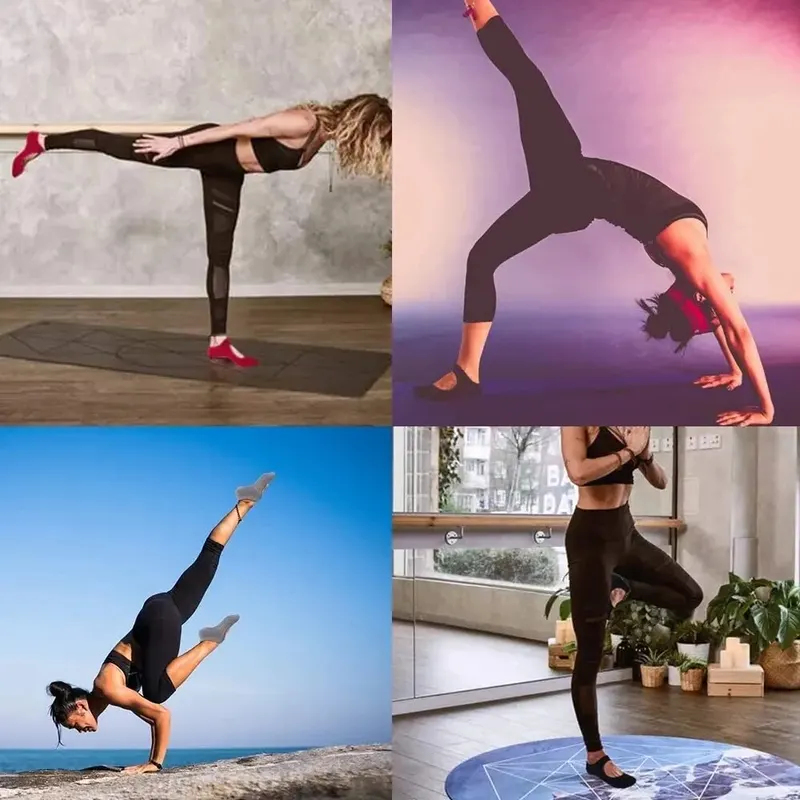 Calcetines de Yoga Antidesliza - Pilates Yoga Workout reseña y precio