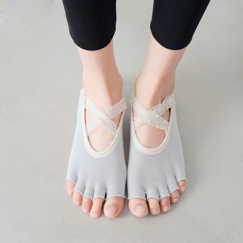 Calcetines de Yoga de cinco de - Pilates Yoga Workout reseña y precio